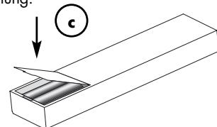 VINCENT SV-234 - Wechsel/Einlagen der Batterien: - 3