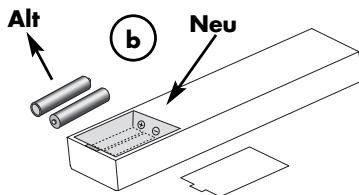 VINCENT SV-234 - Wechsel/Einlagen der Batterien: - 2