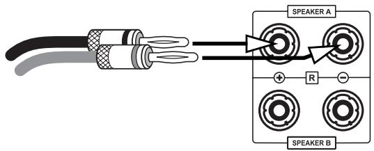 VINCENT SV-234 - Branchement des haut-parleurs - 2
