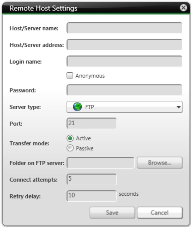 NERO BACKITUP AND BURN - Setting Up FTP Server Connection - 1