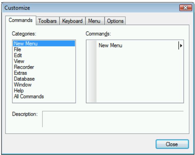 NERO BURNING ROM - Customize Window - 1