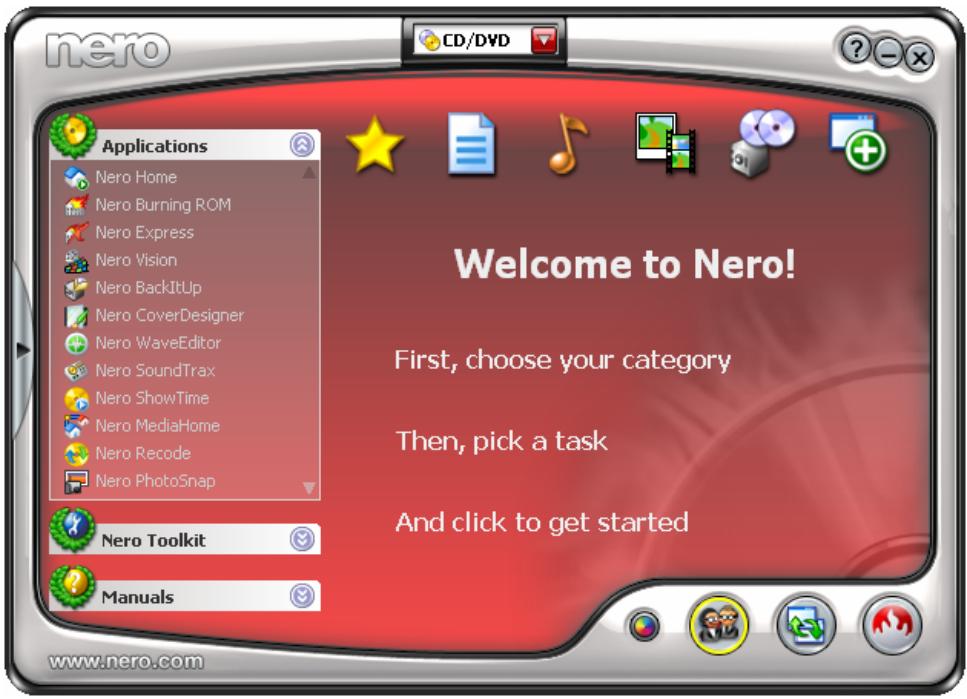 NERO COVERDESIGNER 2 - Starting Nero CoverDesigner via Nero StartSmart - 1