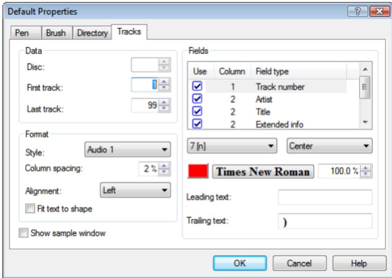 NERO COVERDESIGNER MULTIMEDIA SUITE 10 - Tracks And Folder Tab - 1