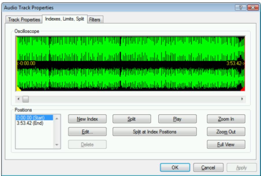 NERO EXPRESS 9 - Indexes, Limits, Split - 1