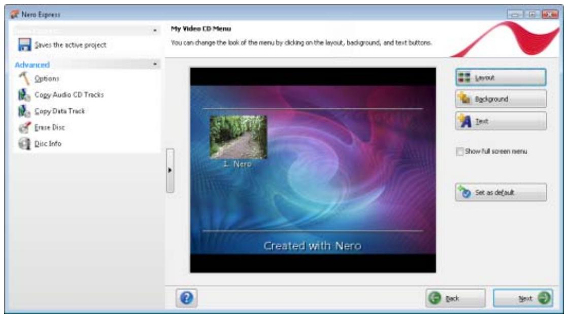 NERO EXPRESS 9 - Compiling Video CDs/Super Video CDs - 4