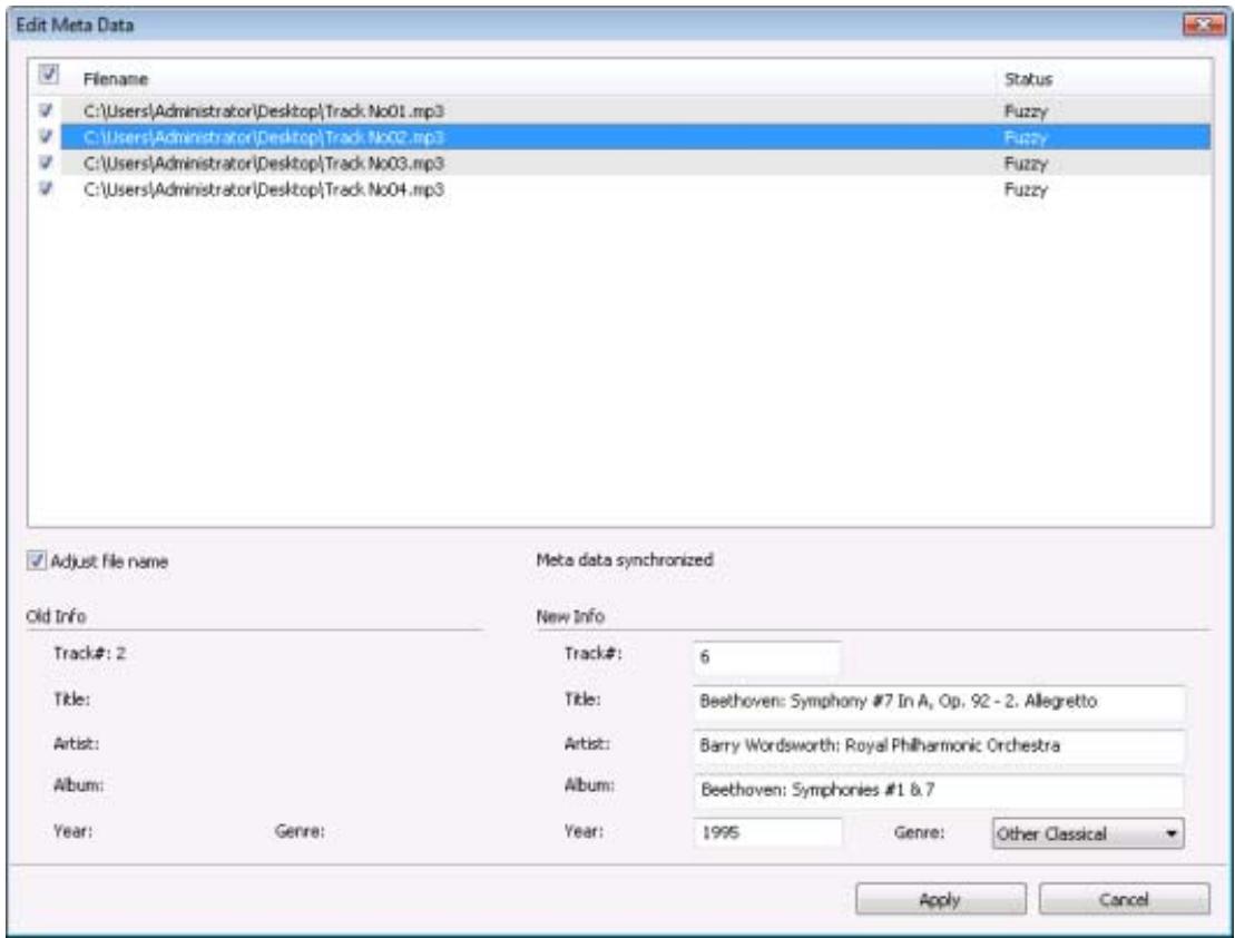 NERO EXPRESS 9 - Identifying Audio Files - 1