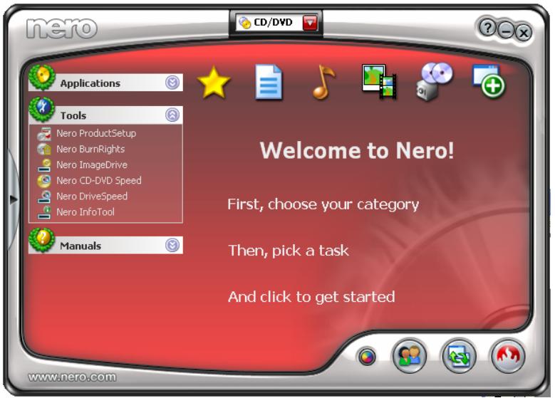 NERO IMAGEDRIVE - Launching Nero ImageDrive via Nero StartSmart - 1