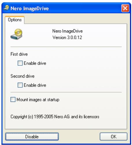 NERO IMAGEDRIVE - Enabling Nero ImageDrive - 2
