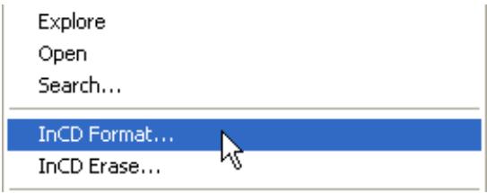 NERO INCD4 - Quick formatting - 3