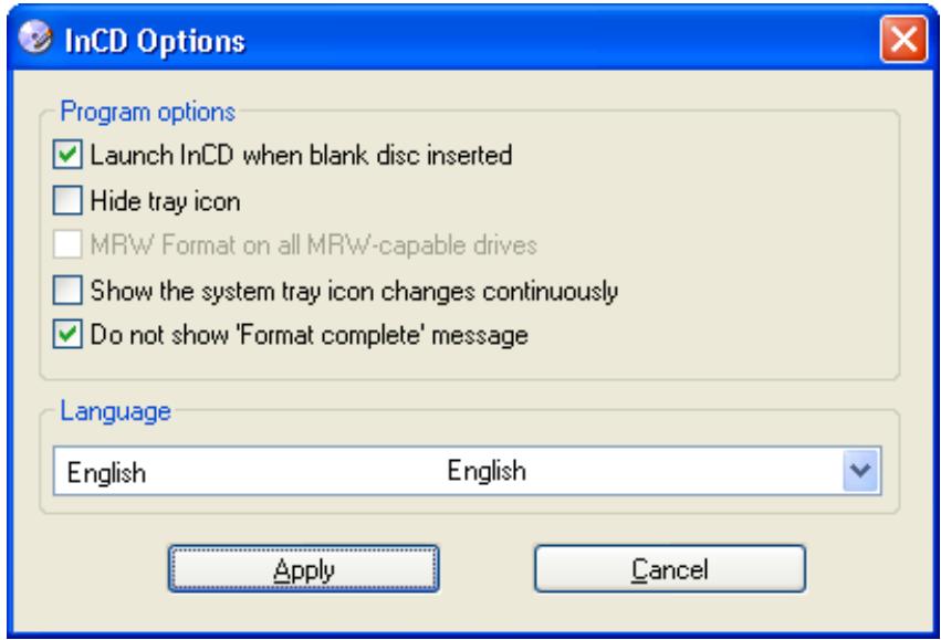 NERO INCD4 - Options - 1