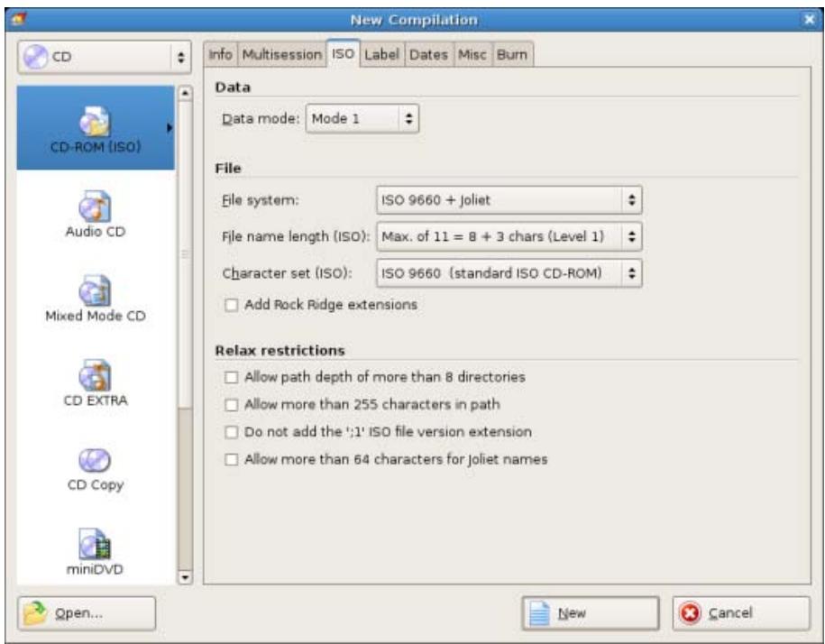 NERO LINUX 3 - Compiling Data CDs/DVDs - 3