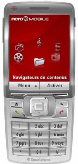 NERO MOBILE - Menus principaux - 2