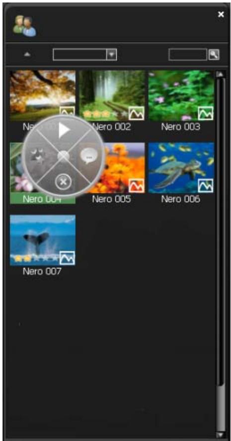 NERO MOVE IT - Context menu - 1