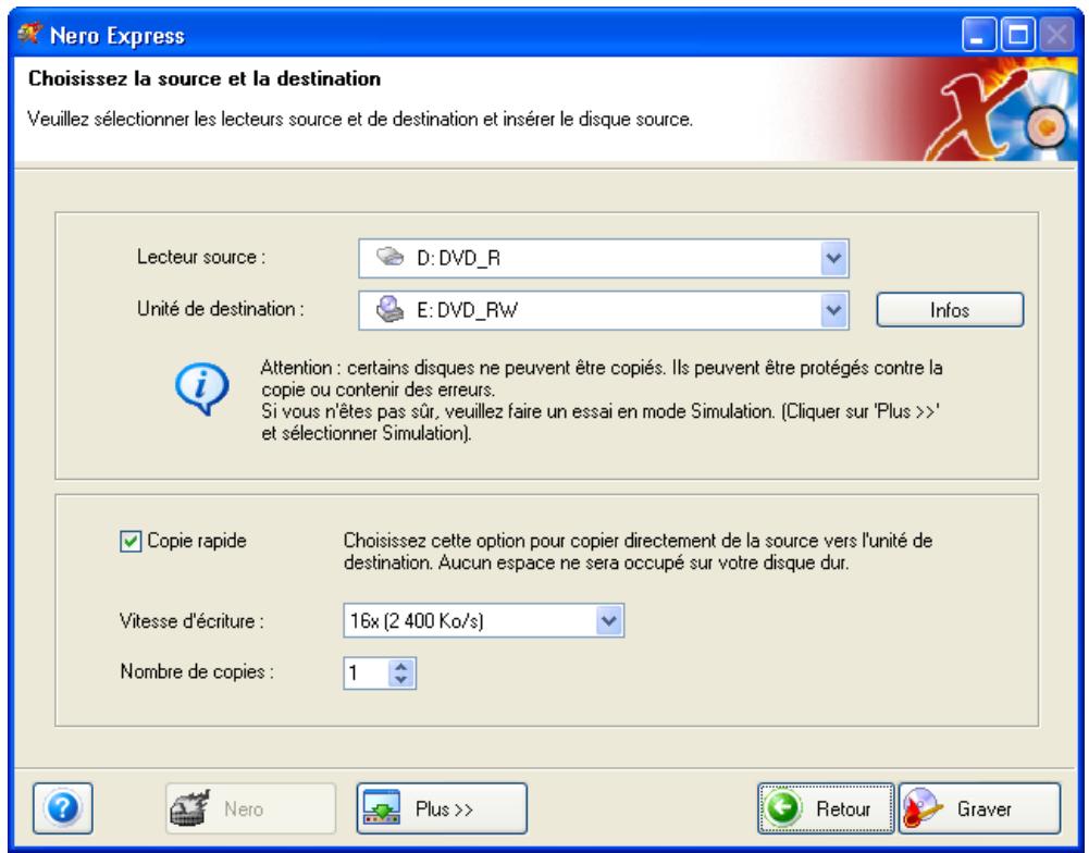 NERO 6 - Copier un disque - 3