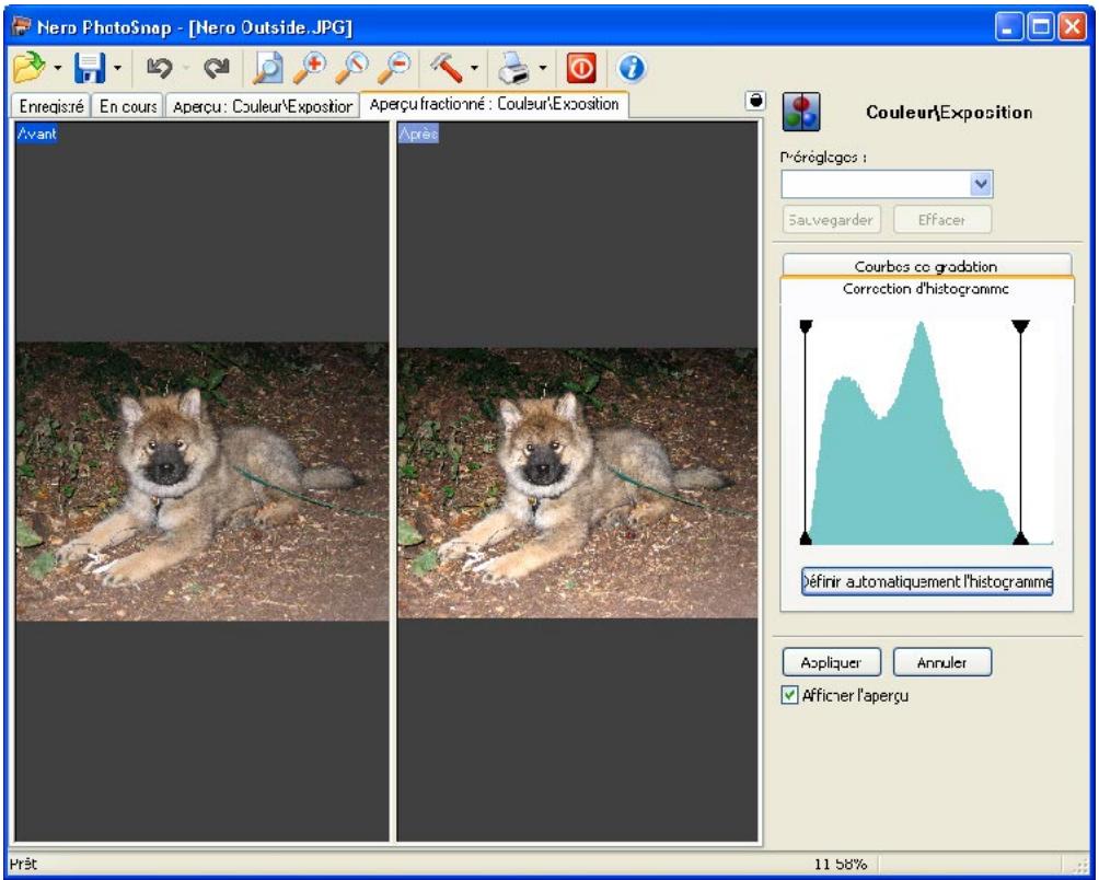 NERO PHOTOSNAP - Activation d'un aperçu - 5