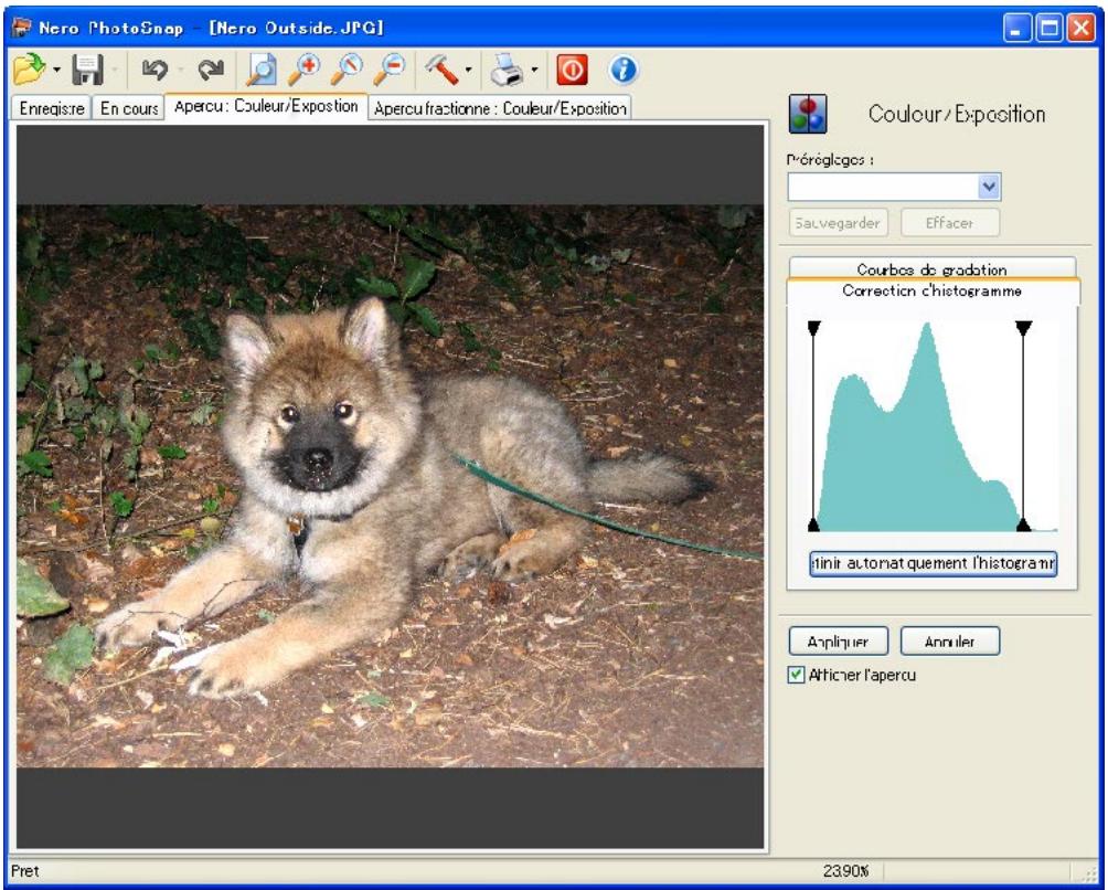 NERO PHOTOSNAP - Activation d'un aperçu - 4