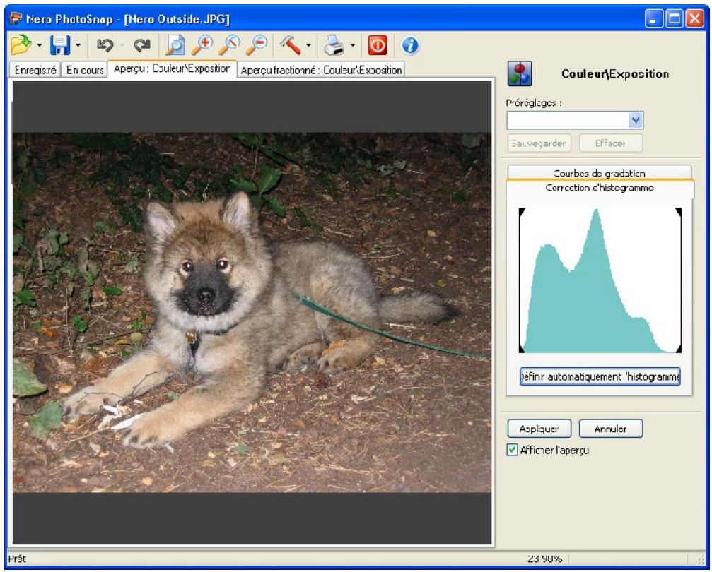 NERO PHOTOSNAP - Outils - 17