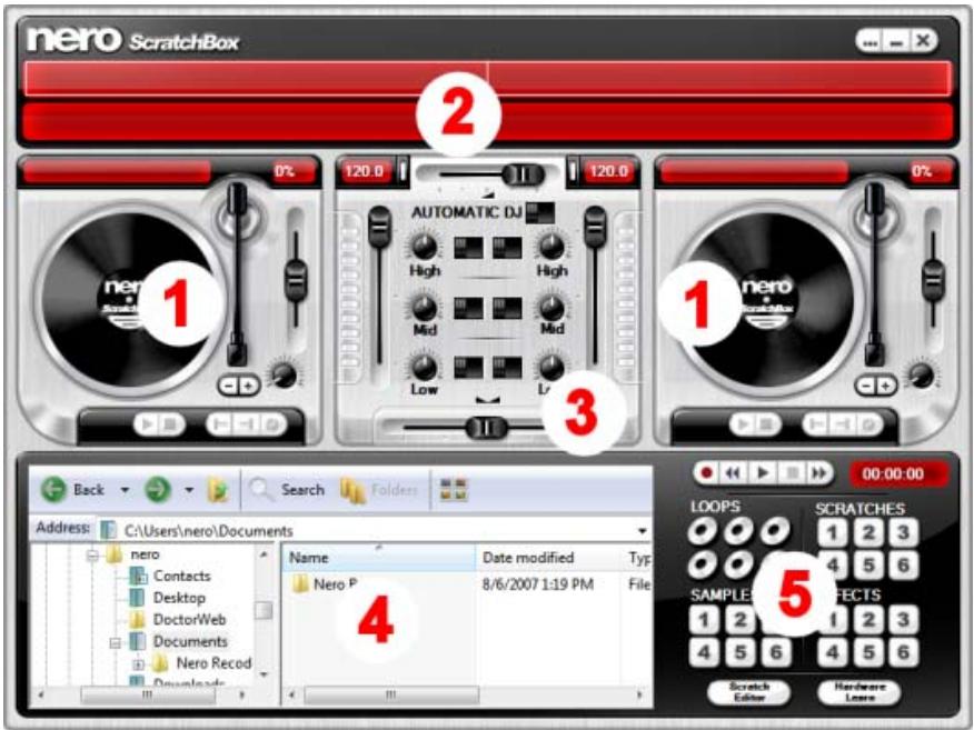 NERO SOUNDTRAX 9 - Main screen - Nero ScratchBox - 1