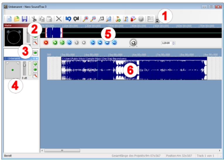 NERO SOUNDTRAX 9 - Main Screen - 1