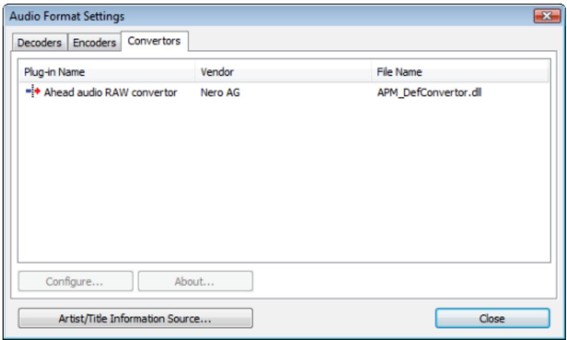 NERO SOUNDTRAX MULTIMEDIA SUITE 10 - Converters Tab - 1