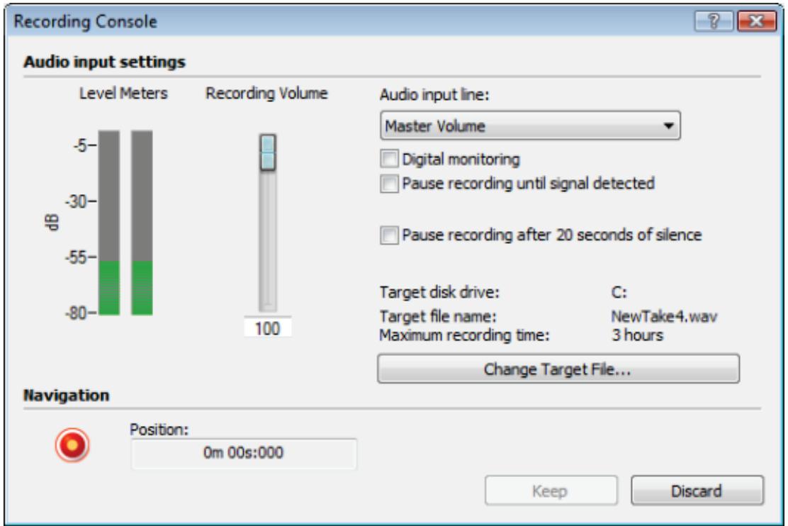 NERO SOUNDTRAX MULTIMEDIA SUITE 10 - Recording Console - 1