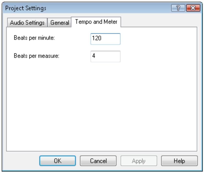 NERO SOUNDTRAX MULTIMEDIA SUITE 10 - Tempo And Meter Tab - 1