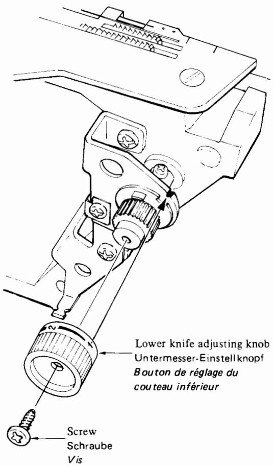 JUKI MO-654 - Comment effectuer le réglage - 2