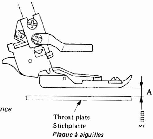 JUKI MO-654 - Comment effectuer le réglage - 2