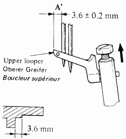 JUKI MO-654 - Comment effectuer le réglage - 6