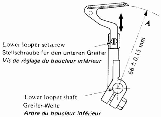 JUKI MO-654 - Comment effectuer le réglage - 9