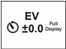 GENIUS D1211 - To set EV: - 1