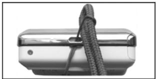 GENIUS D1211 - Installing the wrist strap - 2