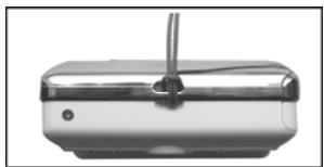 GENIUS D1211 - Installing the wrist strap - 3