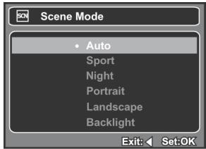 GENIUS D500 - Using the Scene Mode - 2