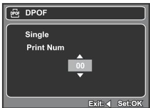GENIUS D500 - DPOF Settings - 3