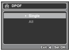 GENIUS D500 - DPOF Settings - 2