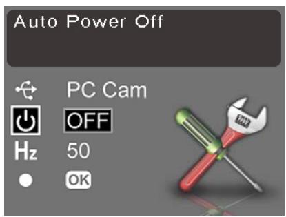 GENIUS D5123 - Auto power off - 1