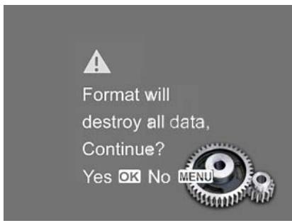 GENIUS D5123 - Format storage - 2