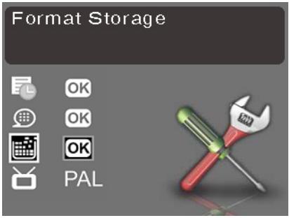 GENIUS D5123 - Format storage - 1