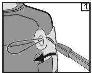 GENIUS D610 - 5-1 Attaching the Strap - 1