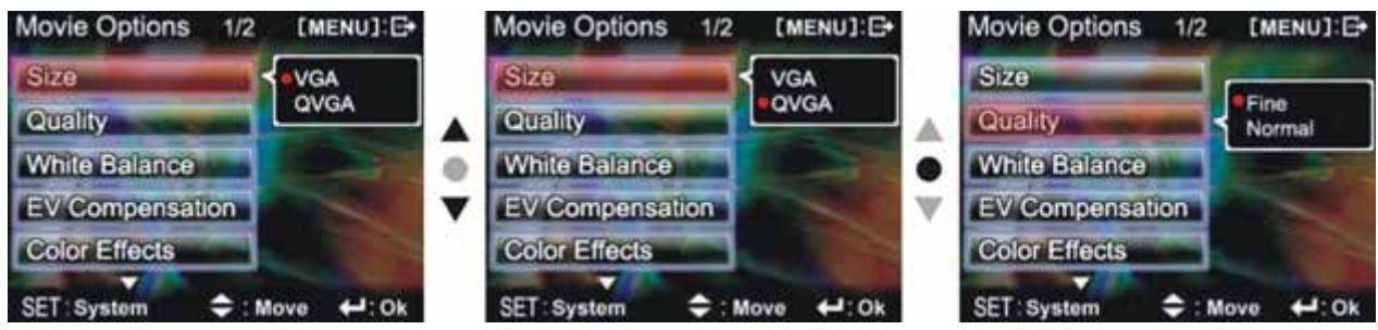 GENIUS DV1210 - Select image size: - 1