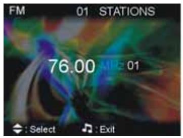 GENIUS DV1210 - Auto tuning (before auto tuning the headphones must be plugged into the audio plug) - 1