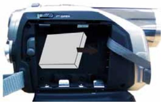 GENIUS DV1210 - Loading the Battery - 1