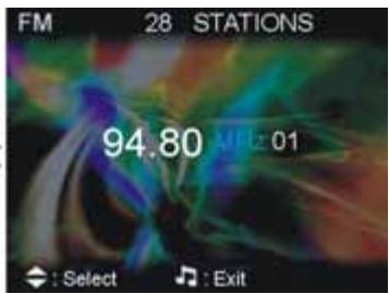 GENIUS DV1210 - Auto tuning (before auto tuning the headphones must be plugged into the audio plug) - 3