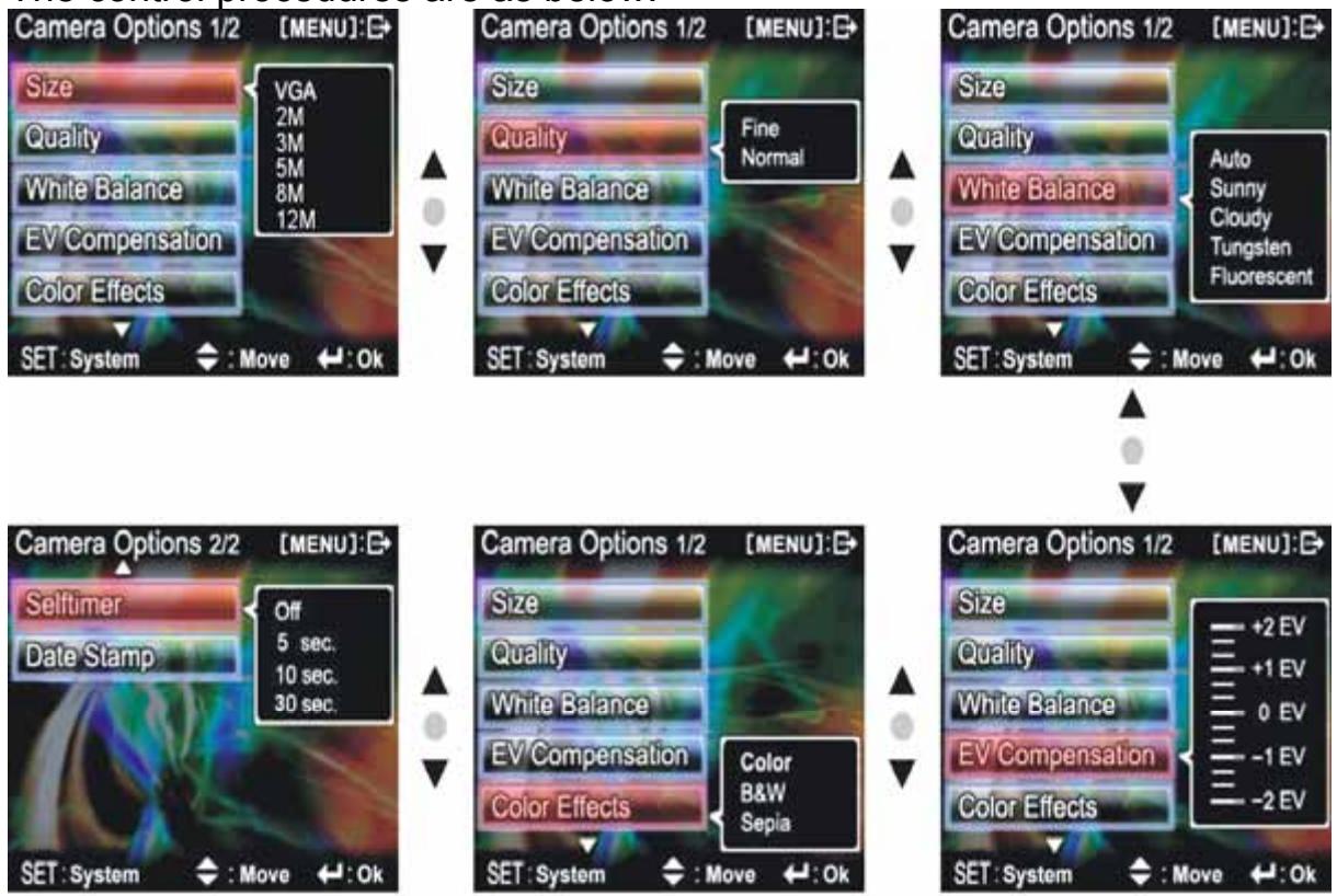 GENIUS DV1210 - Photo menu - 1