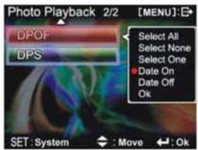 GENIUS DV1210 - DPOF - 8