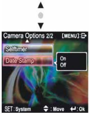 GENIUS DV1210 - Photo menu - 2