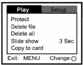 GENIUS DV410 - Playback menu - 1
