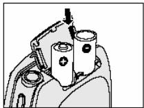 GENIUS DV410 - Installing Batteries - 1