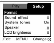 GENIUS DV410 - Formatting an SD memory card - 2